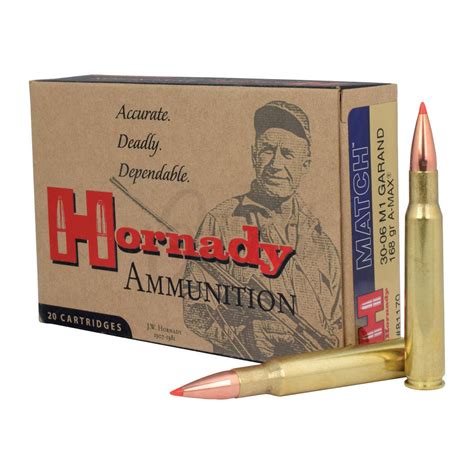 30-06 Springfield Ammo. . Hornady m1 garand ammo review